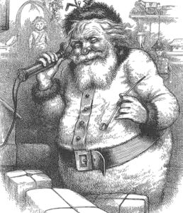 Pic of Kris Kringle - an old image