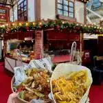 Picture of food at Glasgow Winterfest Christmas market