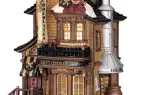 Pic of a model shop to illustrate an article about Lemax Christmas Villages