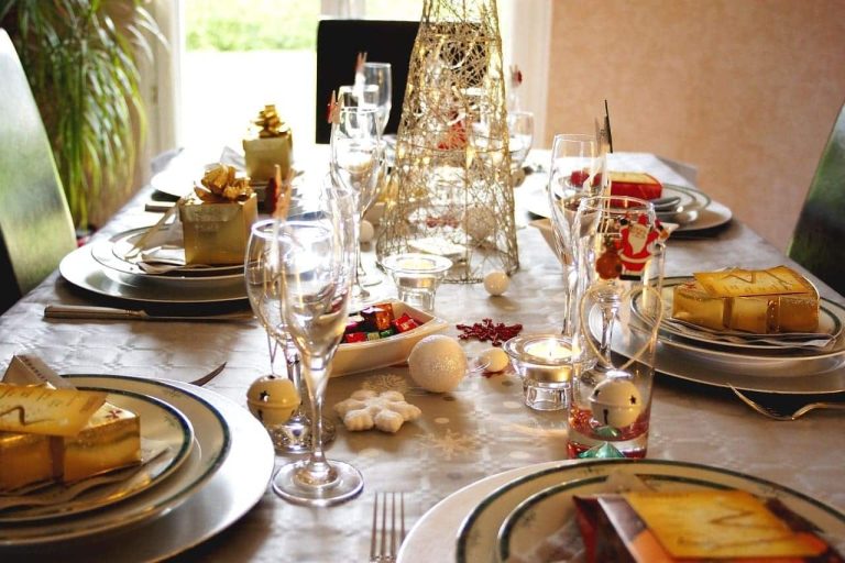 christmas food table
