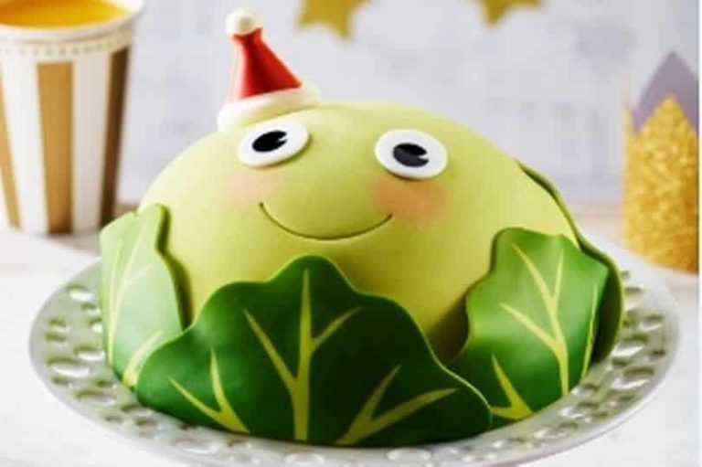 bruce the brussel sprout cake christmas.co .uk 
