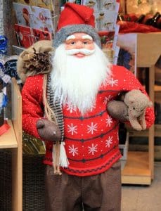 Santa in a Christmas jumper