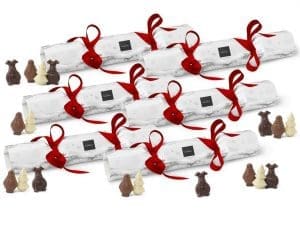 Chocolate Christmas crackers