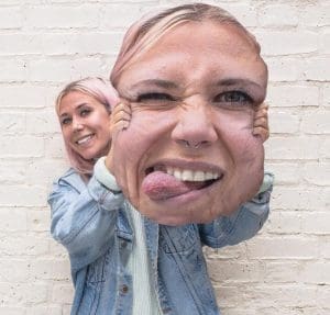 xmas gifts face cushion