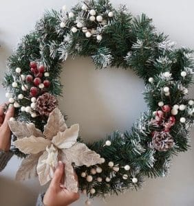 christmas wreath diy