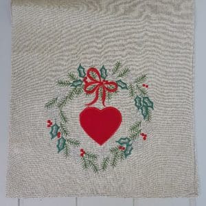 xmas day nordic table runner