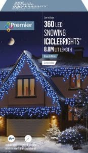 Outdoor Christmas lights - LED icicle lights