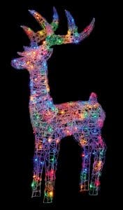Which outdoor Christmas lights are best for a garden - acrylic festive figures christmas.co.uk
