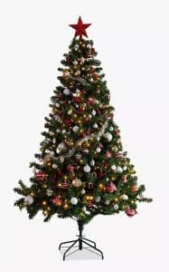 Choosing an artificial Christmas tree