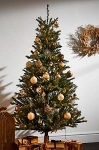 Choosing an artificial Christmas tree