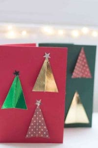 DIY Christmas card making ideas 3D xmas card