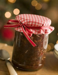 jar of mincemeat - make your own for mince pies