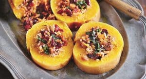 pic of jamie oliver's vegan food recipes baked squash