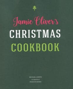 Pic of Jamie Oliver's Christmas Cookbook front cover