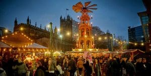 Pic of Manchester Christmas market attractions 