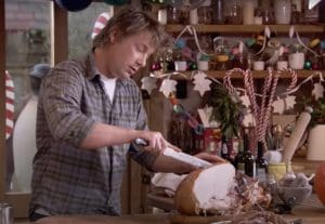 Jamie Oliver shows us how to carve a roast turkey