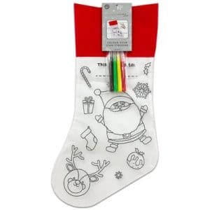 Pic of a personalised christmas stocking for gifts - Why personalised Christmas stockings are for you this year