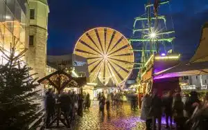 Cologne Christmas markets includes the harbour with attractions