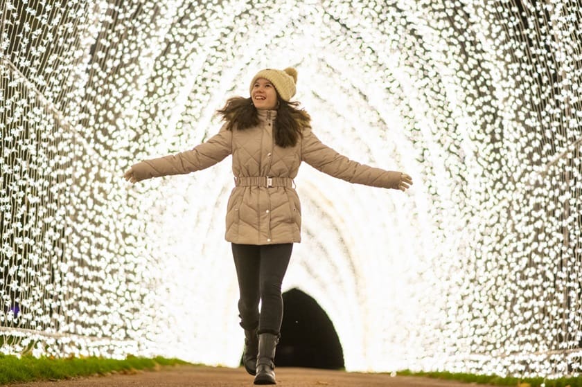 Belton House Christmas Lights Enjoy the festive sparkle at the Belton