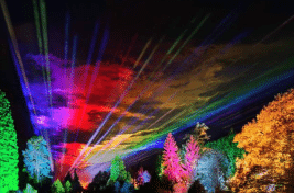 Stourhead's Christmas light trail christmas.co.uk 1