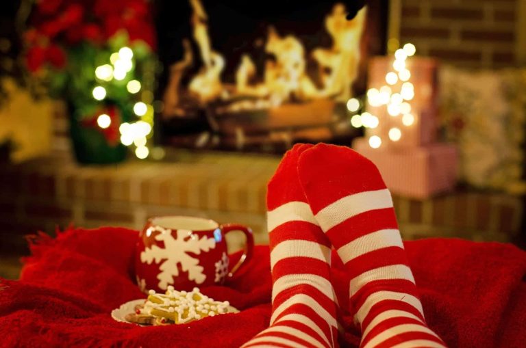 christmas fireplace decor christmas.co .uk 3
