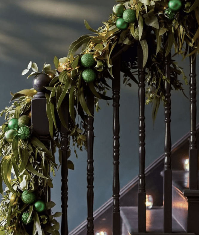 Staircase Christmas Decorations Uk