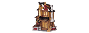 Pic of a model shop to illustrate an article about Lemax Christmas Villages