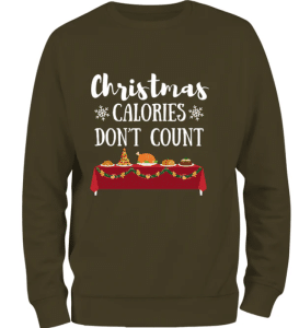 Pic of a funny sweater motif for an article about men's Christmas jumpers