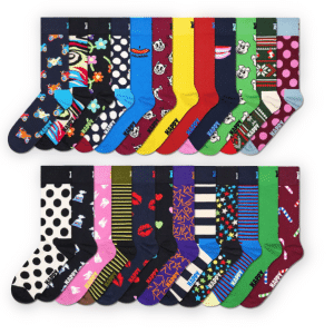 Pic of socks to illustrate a story about sock advent calendars