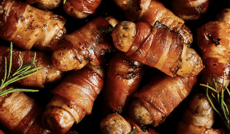 Pigs in Blankets from M&S - the ultimate Christmas party food The ultimate guide christmas co uk PIC M&S
