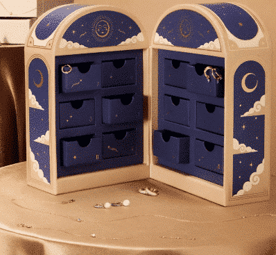 jewellery advent calendars Astrid & Miyu christmas co uk