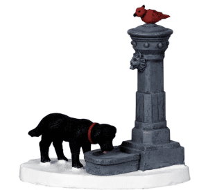 Lemax Caddington Village classic water fountain christmas.co.uk