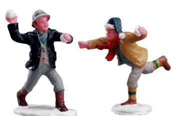 Lemax Caddington Village joy Snowball fun christmas.co.uk