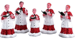 Lemax Caddington Village music The Choir christmas co uk