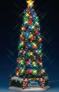 Majestic Christmas tree for the Lemax Caddington Village