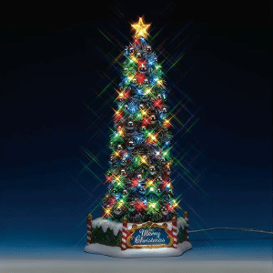 Majestic Christmas tree for the Lemax Caddington Village