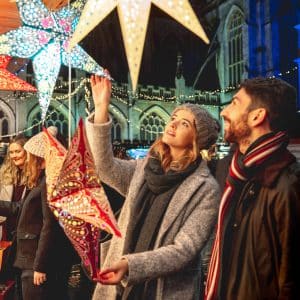 Bath Christmas market is home to w ide range of chalets and festive attractions