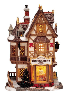 Lemax Tannenbaum Christmas Shoppe for Lemax Caddington Village christmas.co.uk