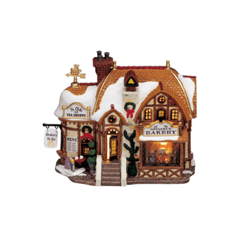 lemax caddington village devaneys bakery christmas co uk