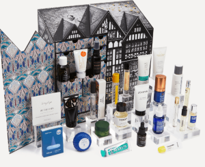 The contents for the 2025 Liberty Men’s Advent Calendar which is packed with luxurious items